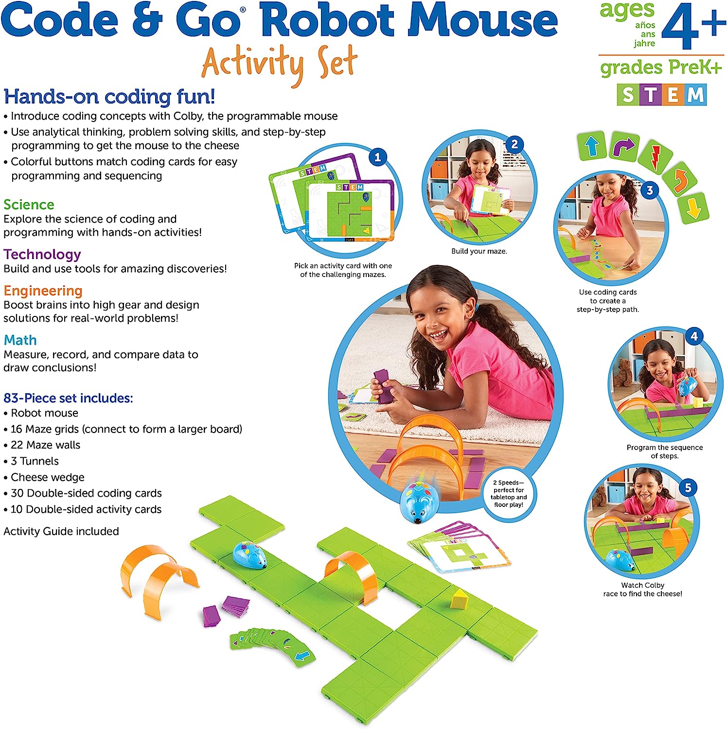 learning resources code go robot mouse activity set review