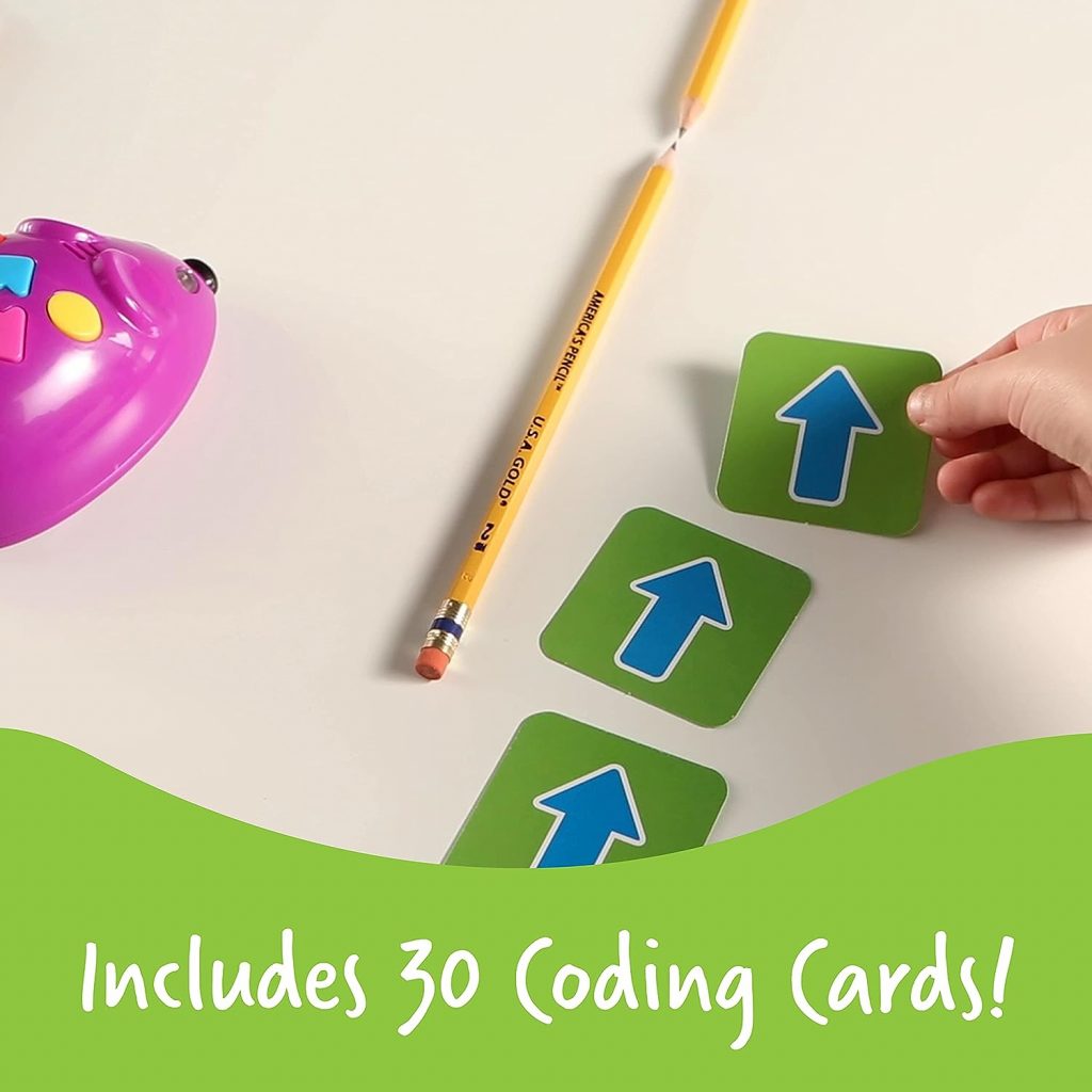 Learning Resources Code  Go Robot Mouse, Coding STEM Toy, 31 Piece Coding Set, Ages 4+