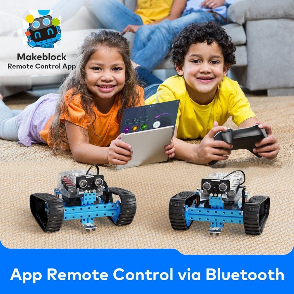 Makeblock mBot Ranger 3 in 1 Robotics Kit, Coding Robot Building Kit STEM Educational Toys Support Scratch Arduino Programming, Programmable Remote Control Robot Toys Gift for Kids Ages 10+